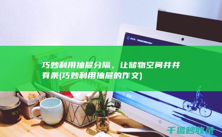 巧妙利用抽屉分隔，让储物空间井井有条 (巧妙利用抽屉的作文)