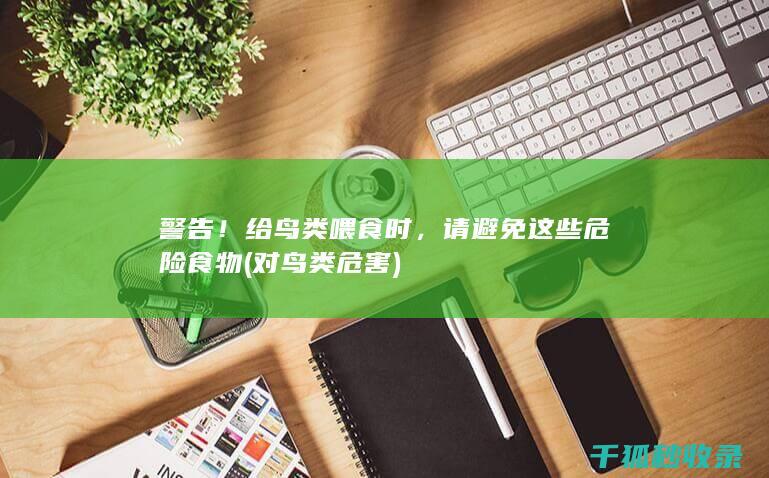 警告！给鸟类喂食时，请避免这些危险食物 (对鸟类危害)