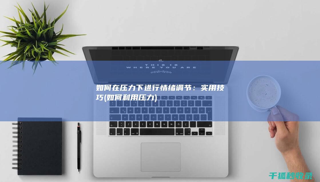 如何在压力下进行情绪调节：实用技巧 (如何利用压力)